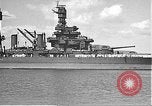 Image of USS Colorado (BB-45) maneuvering to Berth F-12A Pearl Harbor Hawaii USA, 1942, second 22 stock footage video 65675061843
