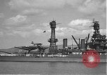 Image of USS Colorado (BB-45) maneuvering to Berth F-12A Pearl Harbor Hawaii USA, 1942, second 34 stock footage video 65675061843
