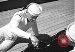 Standbild USA Segler Pearl Harbor Hawaii USA, 1937, aus Sekunde 61 historischem Filmmaterial Videoclip 65675061844