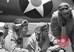 Standbild USA Piloten Kaneohe Bay Hawaii USA, 1942, aus Sekunde 57 historischem Filmmaterial Videoclip 65675061846