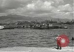 Image of dock installations Hawaii USA, 1945, second 28 stock footage video 65675061869