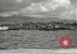 Image of dock installations Hawaii USA, 1945, second 43 stock footage video 65675061869