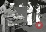 Image of United States sailors learn about end of World War II Hawaii USA, 1945, second 5 stock footage video 65675061871
