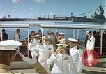 Standbild USS Arizona Memorial Honolulu Hawaii USA, 1962, aus Sekunde 17 historischem Filmmaterial Videoclip 65675061875