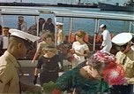 Standbild USS Arizona Memorial Honolulu Hawaii USA, 1962, aus Sekunde 25 historischem Filmmaterial Videoclip 65675061875