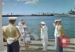 Standbild USS Arizona Memorial Honolulu Hawaii USA, 1962, aus Sekunde 46 historischem Filmmaterial Videoclip 65675061875