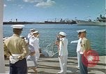 Standbild USS Arizona Memorial Honolulu Hawaii USA, 1962, aus Sekunde 47 historischem Filmmaterial Videoclip 65675061875