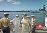 Standbild USS Arizona Memorial Honolulu Hawaii USA, 1962, aus Sekunde 52 historischem Filmmaterial Videoclip 65675061875