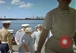 Standbild USS Arizona Memorial Honolulu Hawaii USA, 1962, aus Sekunde 55 historischem Filmmaterial Videoclip 65675061875