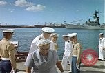 Standbild USS Arizona Memorial Honolulu Hawaii USA, 1962, aus Sekunde 56 historischem Filmmaterial Videoclip 65675061875