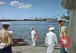 Standbild USS Arizona Memorial Honolulu Hawaii USA, 1962, aus Sekunde 59 historischem Filmmaterial Videoclip 65675061875