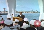 Image USS Arizona Memorial Honolulu Hawaii USA, 1962, de la seconde 56 séquences d'archives historiques vidéo 65675061876