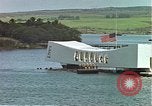 Image of USS Arizona memorial Honolulu Hawaii USA, 1962, second 6 stock footage video 65675061879