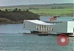 Image of USS Arizona memorial Honolulu Hawaii USA, 1962, second 8 stock footage video 65675061879