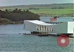 Image of USS Arizona memorial Honolulu Hawaii USA, 1962, second 9 stock footage video 65675061879