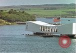 Image of USS Arizona memorial Honolulu Hawaii USA, 1962, second 41 stock footage video 65675061879