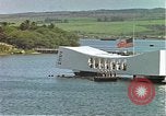 Image of USS Arizona memorial Honolulu Hawaii USA, 1962, second 42 stock footage video 65675061879