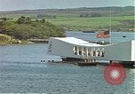 Image of USS Arizona memorial Honolulu Hawaii USA, 1962, second 44 stock footage video 65675061879