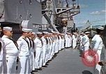 Image of USS Arizona memorial Honolulu Hawaii USA, 1962, second 50 stock footage video 65675061879