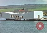 Image of USS Arizona memorial Honolulu Hawaii USA, 1962, second 55 stock footage video 65675061879