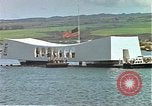 Image of USS Arizona memorial Honolulu Hawaii USA, 1962, second 56 stock footage video 65675061879