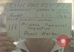 Image of USS Arizona Memorial Honolulu Hawaii USA, 1962, second 3 stock footage video 65675061880