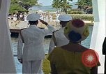 Image of USS Arizona Memorial Honolulu Hawaii USA, 1962, second 17 stock footage video 65675061880