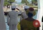 Image of USS Arizona Memorial Honolulu Hawaii USA, 1962, second 18 stock footage video 65675061880