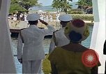 Image of USS Arizona Memorial Honolulu Hawaii USA, 1962, second 19 stock footage video 65675061880
