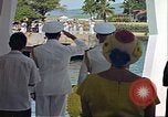 Image of USS Arizona Memorial Honolulu Hawaii USA, 1962, second 22 stock footage video 65675061880
