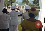 Image of USS Arizona Memorial Honolulu Hawaii USA, 1962, second 28 stock footage video 65675061880