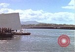 Image of USS Arizona Memorial Honolulu Hawaii USA, 1962, second 16 stock footage video 65675061881