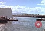 Image of USS Arizona Memorial Honolulu Hawaii USA, 1962, second 20 stock footage video 65675061881