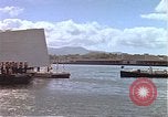 Image of USS Arizona Memorial Honolulu Hawaii USA, 1962, second 22 stock footage video 65675061881