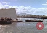 Image of USS Arizona Memorial Honolulu Hawaii USA, 1962, second 26 stock footage video 65675061881