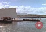 Image of USS Arizona Memorial Honolulu Hawaii USA, 1962, second 27 stock footage video 65675061881