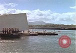 Image of USS Arizona Memorial Honolulu Hawaii USA, 1962, second 29 stock footage video 65675061881