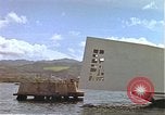 Image of USS Arizona Memorial Honolulu Hawaii USA, 1962, second 40 stock footage video 65675061881