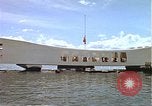 Image of USS Arizona Memorial Honolulu Hawaii USA, 1962, second 42 stock footage video 65675061881