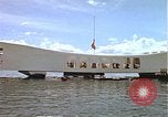 Image of USS Arizona Memorial Honolulu Hawaii USA, 1962, second 43 stock footage video 65675061881
