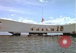 Image of USS Arizona Memorial Honolulu Hawaii USA, 1962, second 44 stock footage video 65675061881