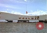 Image of USS Arizona Memorial Honolulu Hawaii USA, 1962, second 46 stock footage video 65675061881