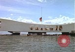 Image of USS Arizona Memorial Honolulu Hawaii USA, 1962, second 53 stock footage video 65675061881