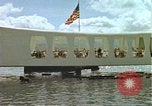 Image of USS Arizona Memorial Honolulu Hawaii USA, 1962, second 6 stock footage video 65675061882