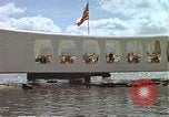 Image of USS Arizona Memorial Honolulu Hawaii USA, 1962, second 7 stock footage video 65675061882