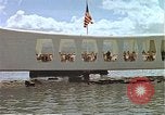 Image of USS Arizona Memorial Honolulu Hawaii USA, 1962, second 16 stock footage video 65675061882