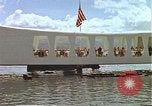 Image of USS Arizona Memorial Honolulu Hawaii USA, 1962, second 18 stock footage video 65675061882