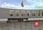 Image of USS Arizona Memorial Honolulu Hawaii USA, 1962, second 23 stock footage video 65675061882