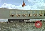 Image of USS Arizona Memorial Honolulu Hawaii USA, 1962, second 24 stock footage video 65675061882