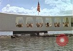 Image of USS Arizona Memorial Honolulu Hawaii USA, 1962, second 25 stock footage video 65675061882